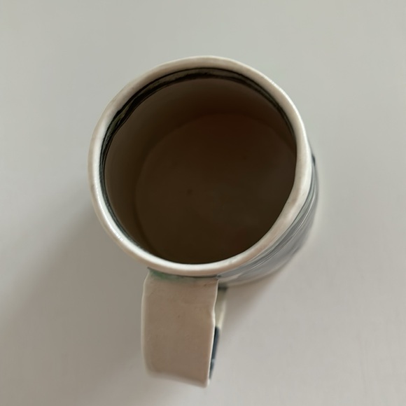 Martye Allen Sgraffito Pottery Art Mug 2 Black Bears Southwest Native Nature - Picture 11 of 15